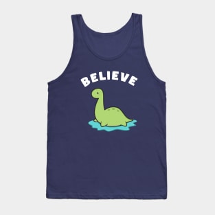 Believe in Loch Ness Monster Tank Top